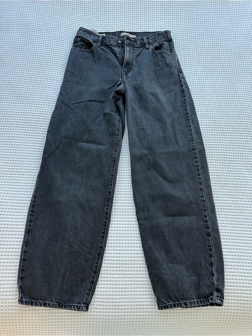 Classic High-Waist Wide Leg Women’s Jeans - Black